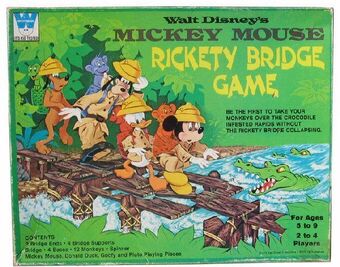 Mickey Mouse Rickety Bridge Game Mickey And Friends Wiki