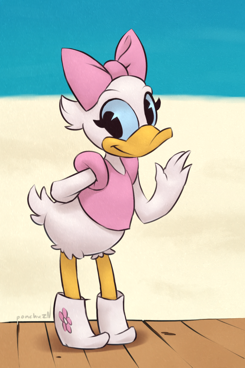 Image - Daisy duck by ponchuzn-d6cvvem.png | WikiMouse - the Disney