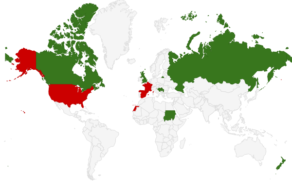 Map of the Intermicronational Union