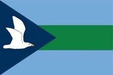 Goat island flag