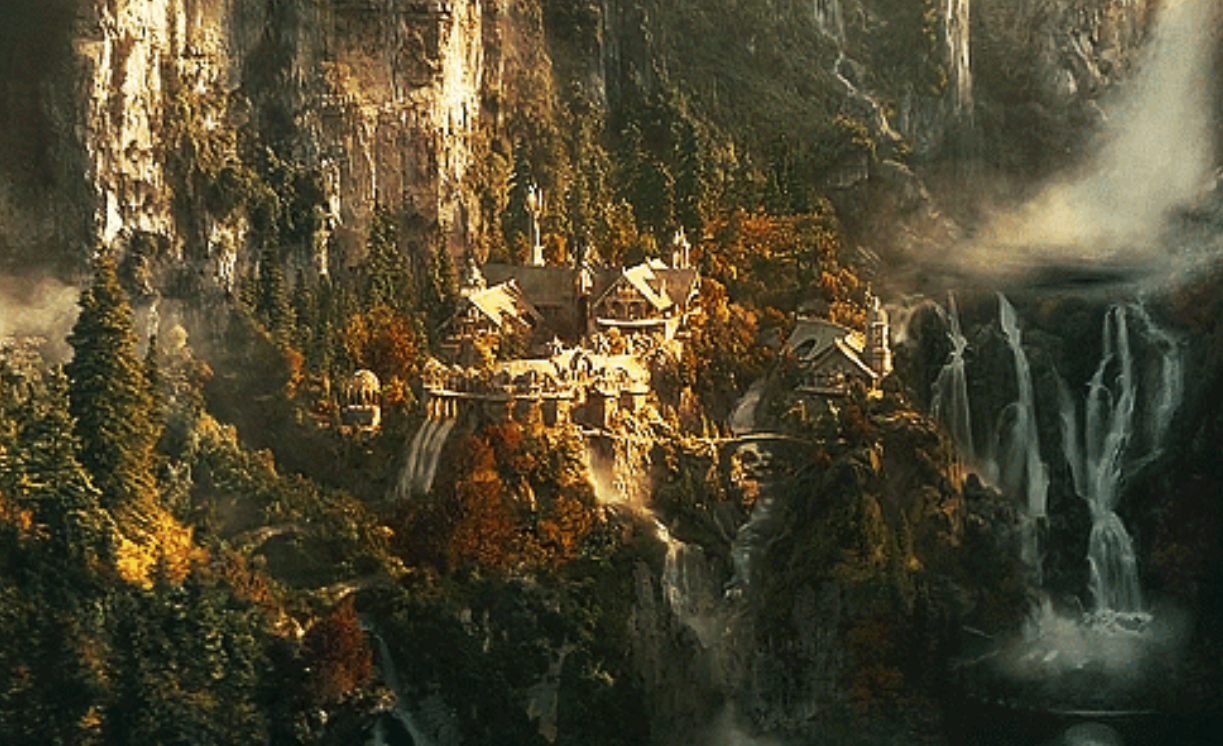 middle earth map rivendell