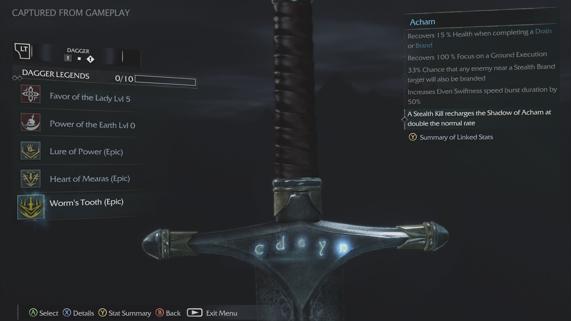 Shadow of mordor reforged weapons