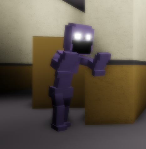 Roblox Purple Guy Badge - roblox purple guy pants id