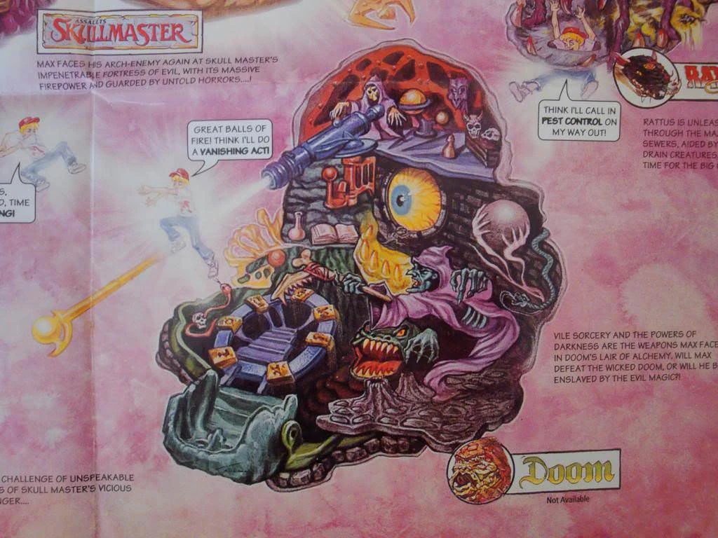 Doom (mega head) Mighty Max Wiki Fandom