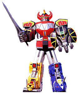 power rangers alien rangers megazord