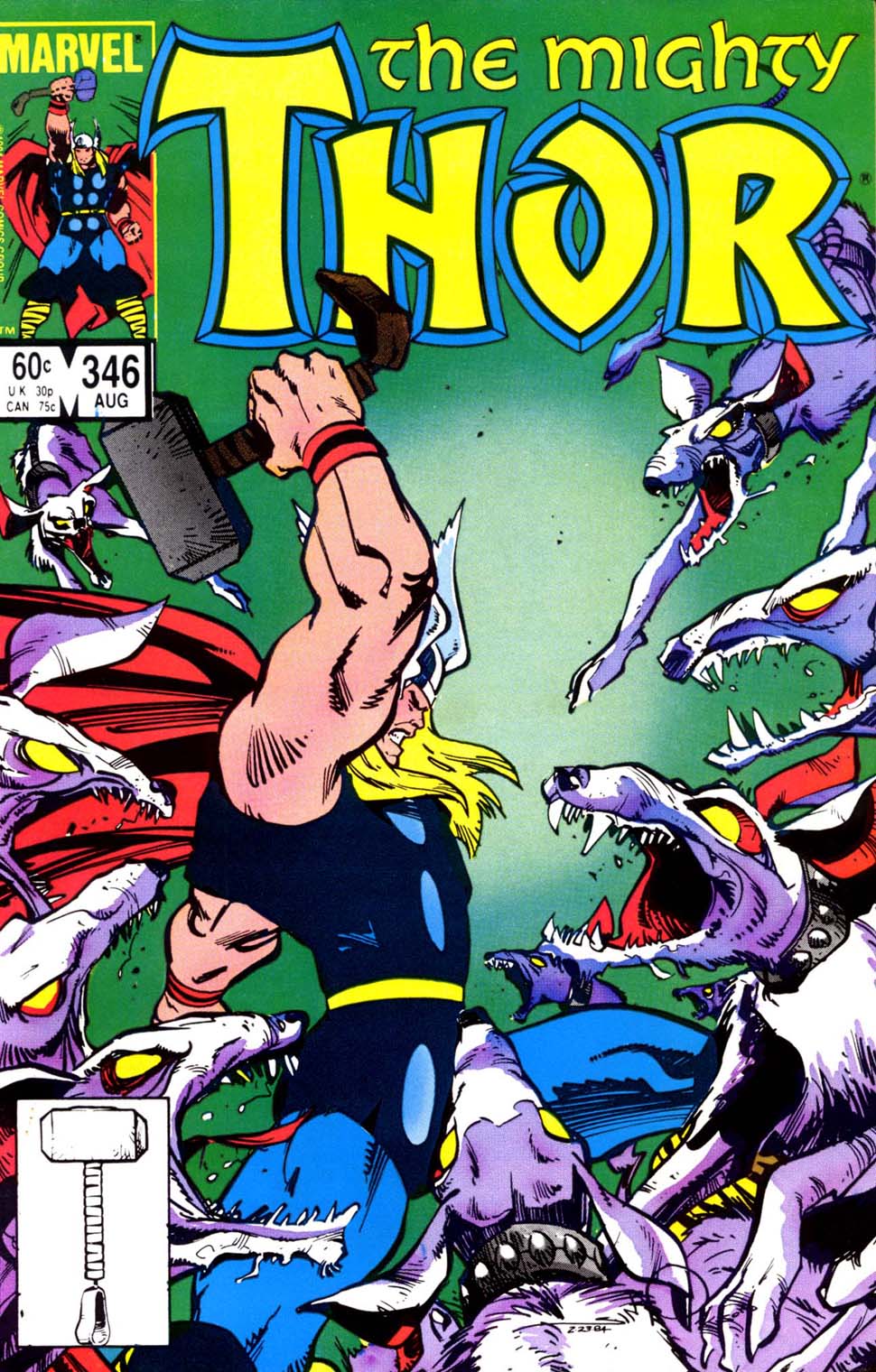 Image result for Thor #346 (August, 1984)