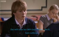 Dan caring for zoe