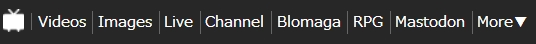 Top Menu Bar English