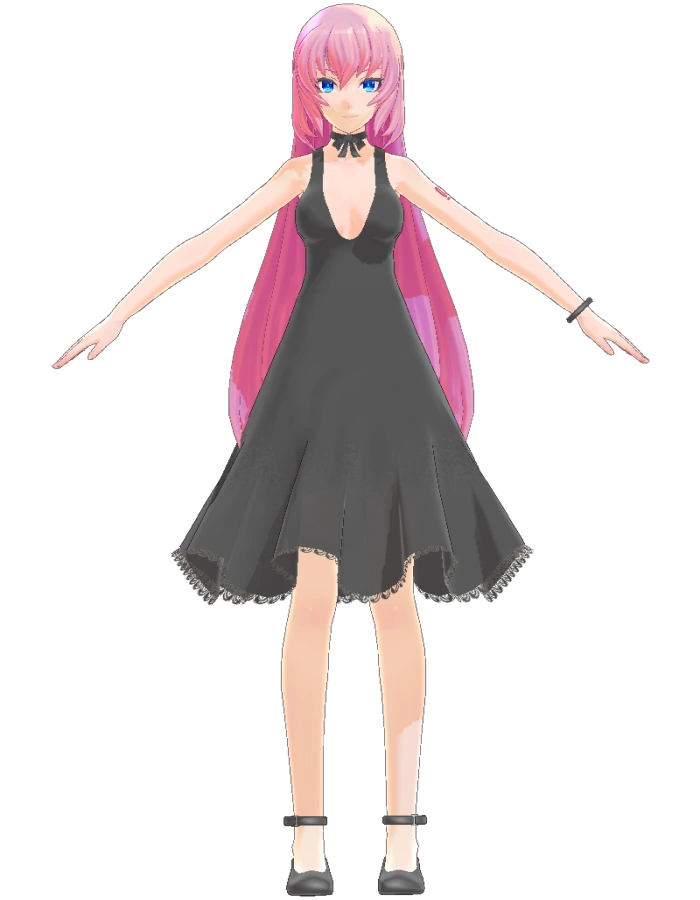 Megurine Luka, Black Dress | page 6 - Zerochan Anime Image Board