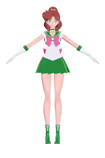 Sailor Jupiter Crystal Mmdkitsunefox Mikumikudance Wiki Fandom