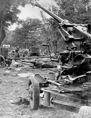 Polish artillery Battle of Bzura 1939