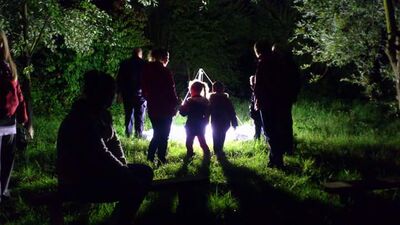 Bat and Moth Hunting