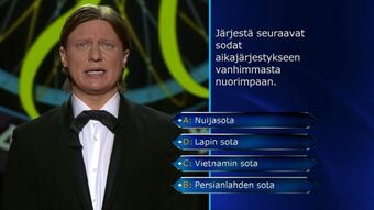 Kari Kauko Who Wants To Be A Millionaire Wiki Fandom