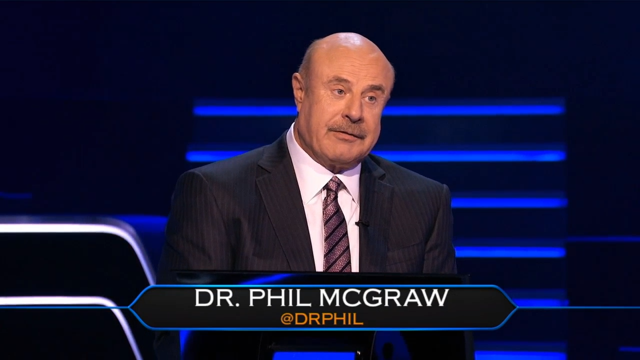 Dr. Phil | Who Wants To Be A Millionaire Wiki | Fandom