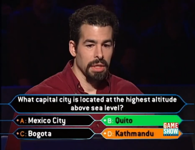Image - Rick Rosner.png | Who Wants To Be A Millionaire ...
John Carpenter Millionaire 2014