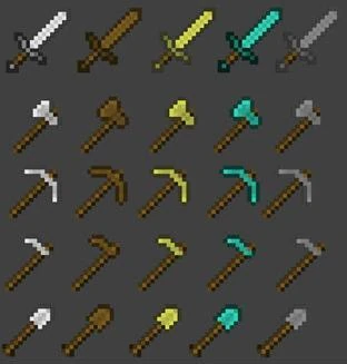 Vanilla Tools  Minecraft Big Dig Pack Wiki  FANDOM 