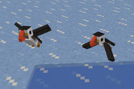 Arctic Puffin (Wildlife Arctic)  Minecraft Mobs Wiki 