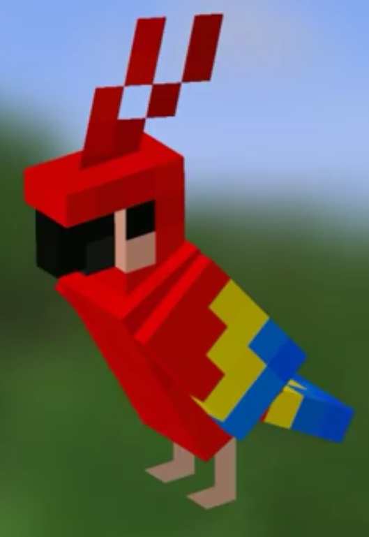 Image - Red Parrot.png | Minecraft Mobs Wiki | FANDOM powered by Wikia