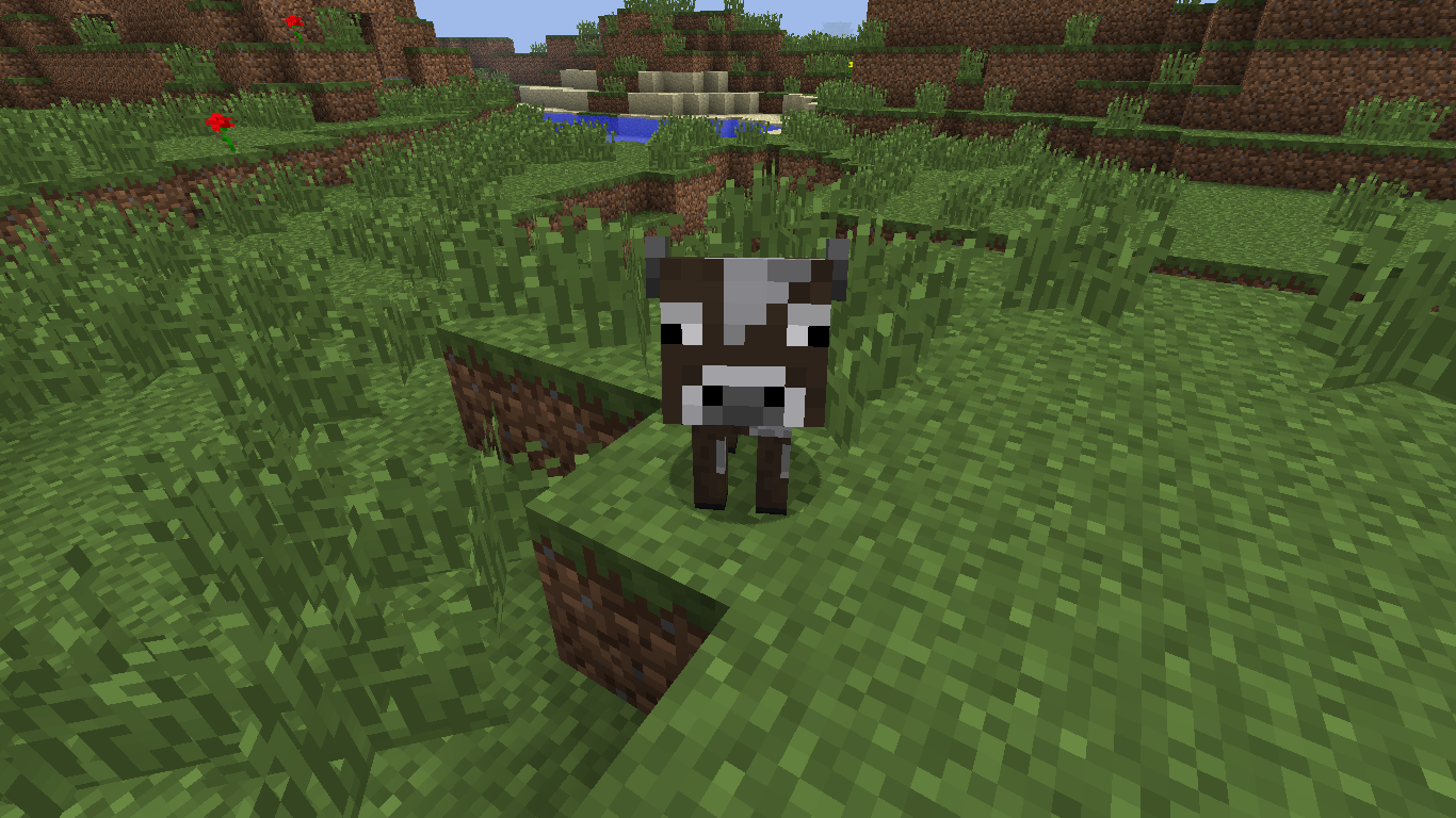 Baby Cow  Minecraft PE Wiki  FANDOM powered by Wikia