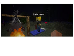 Slimey at Campfire