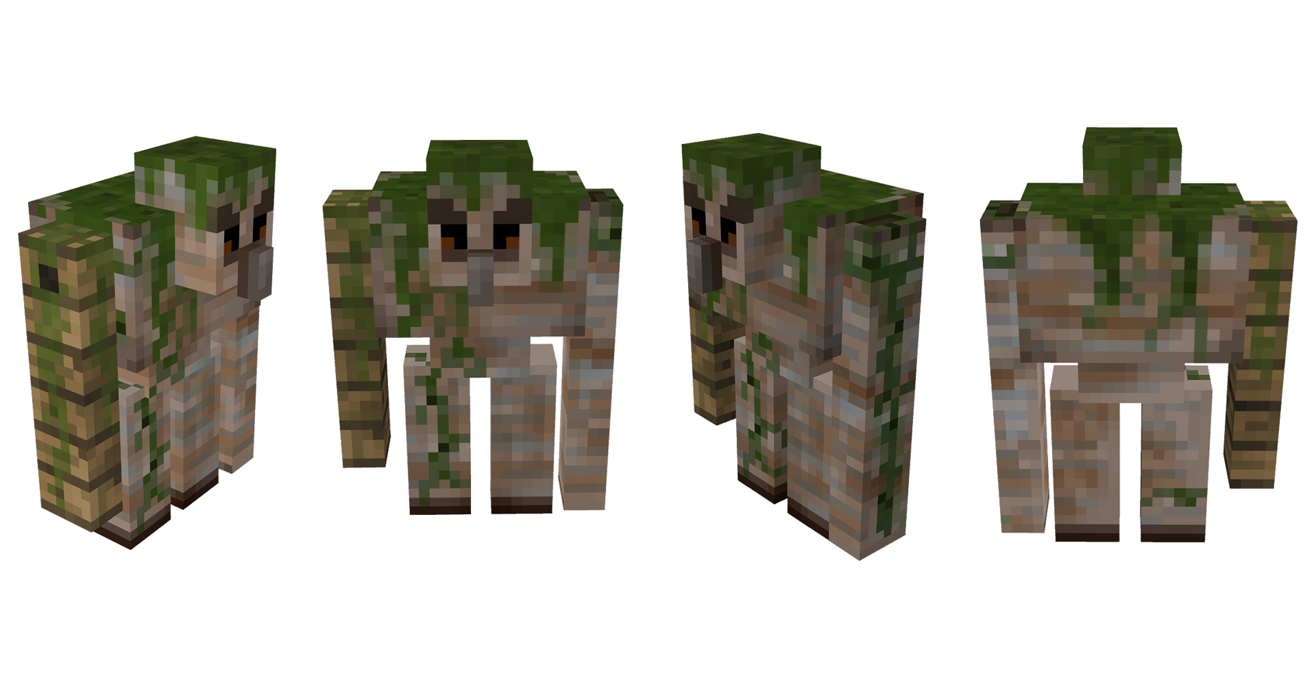 rusty iron golem minecraft the world