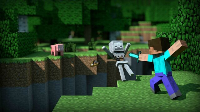 File:Minecraft-battle-desktop-background.jpg