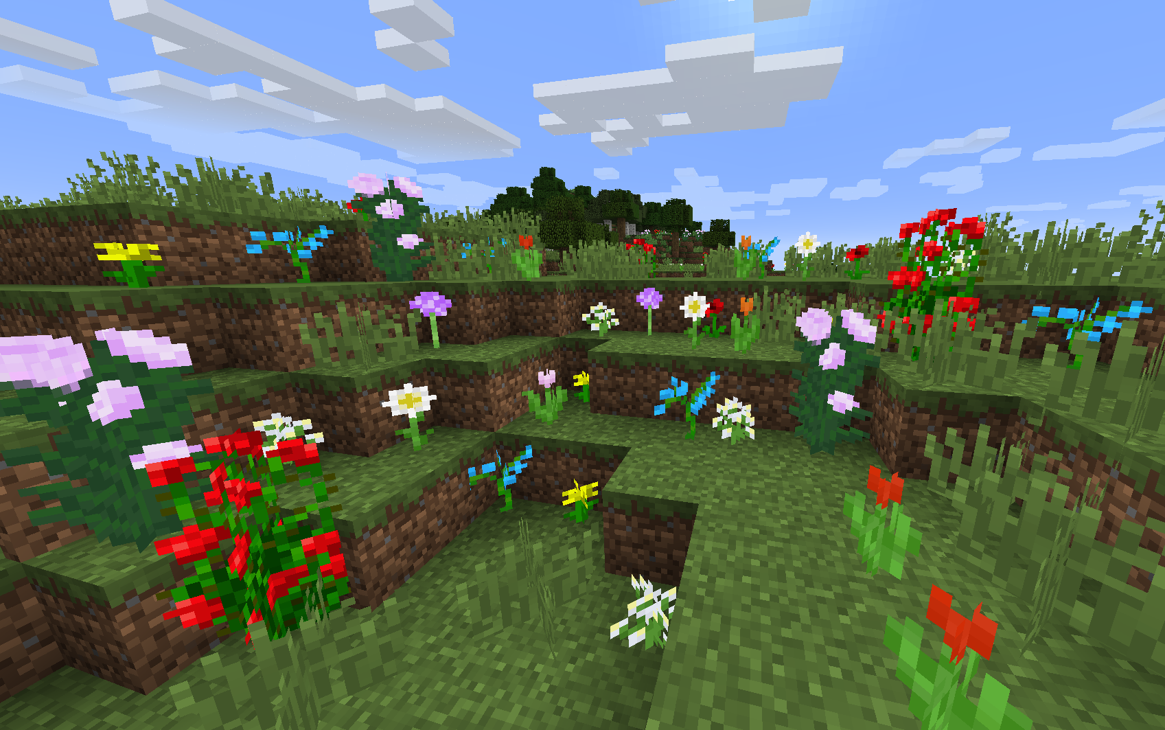 What is the rarest Minecraft flower?