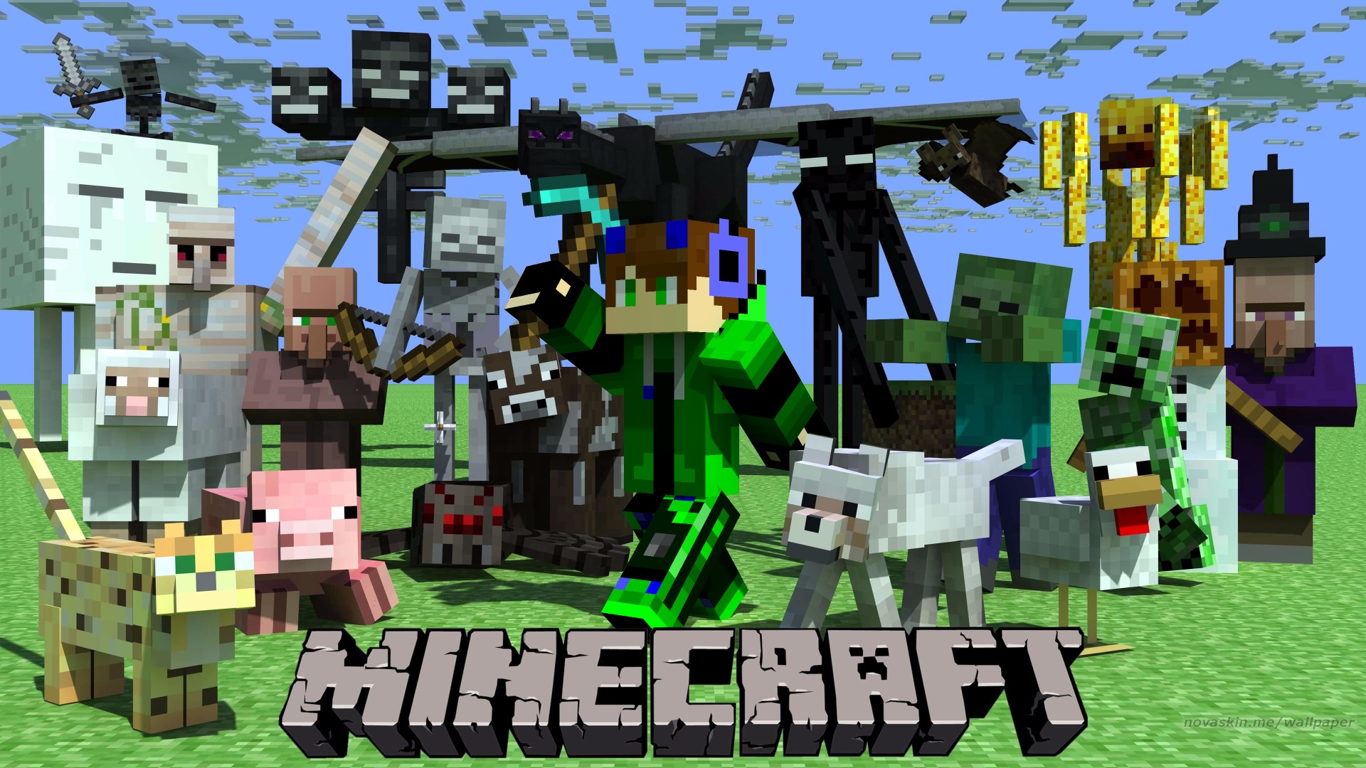 What is the title of this picture ? Image - Minecraft.jpeg | Minecraft Wiki | FANDOM powered by Wikia