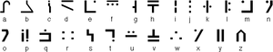 StandardGalacticAlphabet
