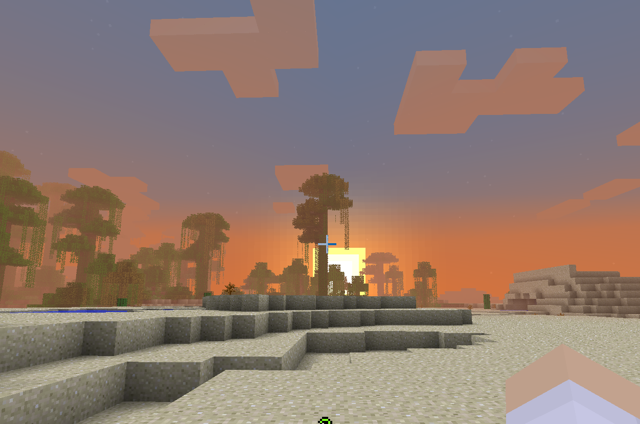 What is the title of this picture ? Desert Biome | Minecraft Wiki | FANDOM powered by Wikia