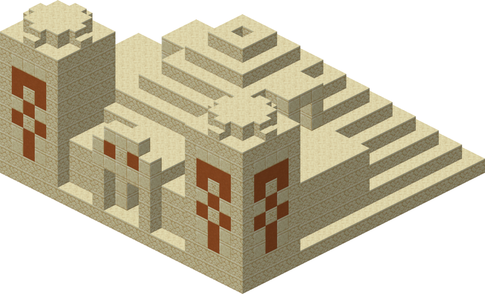 Minecraft Sand Temple