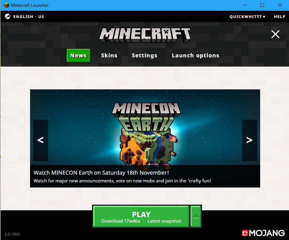at launcher minecraft download