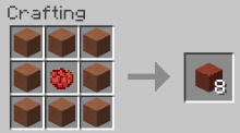 Stained clay