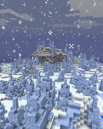 Ice Plains Spikes Biome Minecraft Wiki Fandom