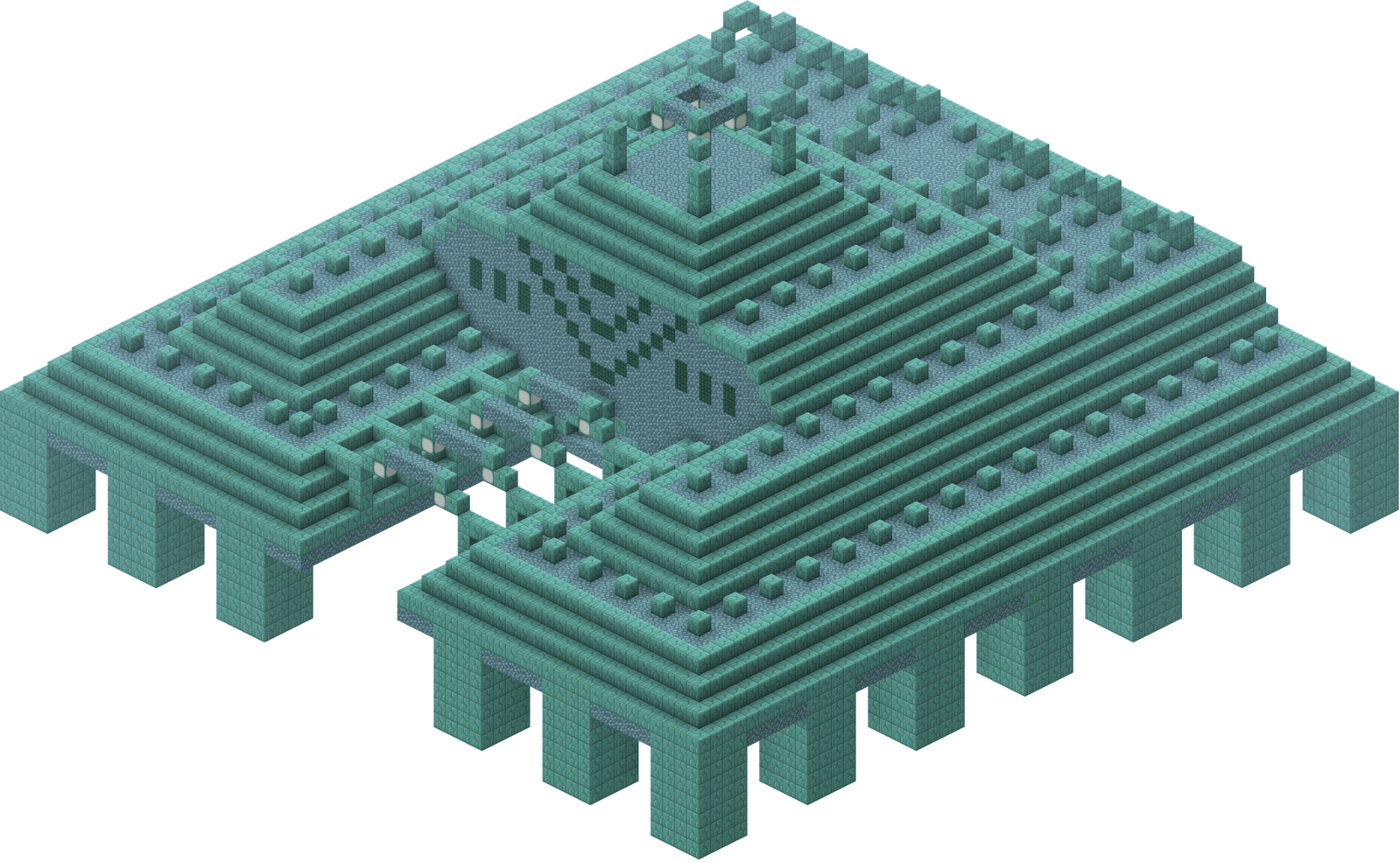 Ocean Monument Minecraft Wiki Fandom