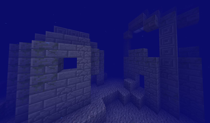 Underwater Ruins  Minecraft Wiki  FANDOM powered by Wikia