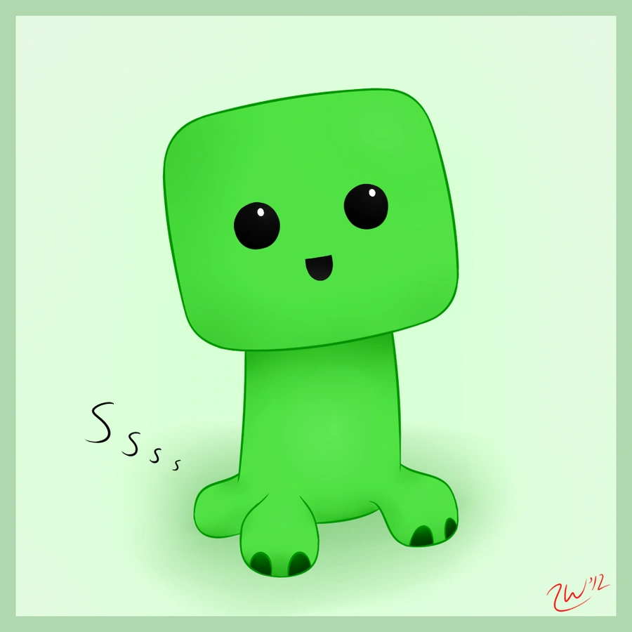 Image Baby creeper by redwire99d4vv361.png Minecraft Wiki FANDOM
