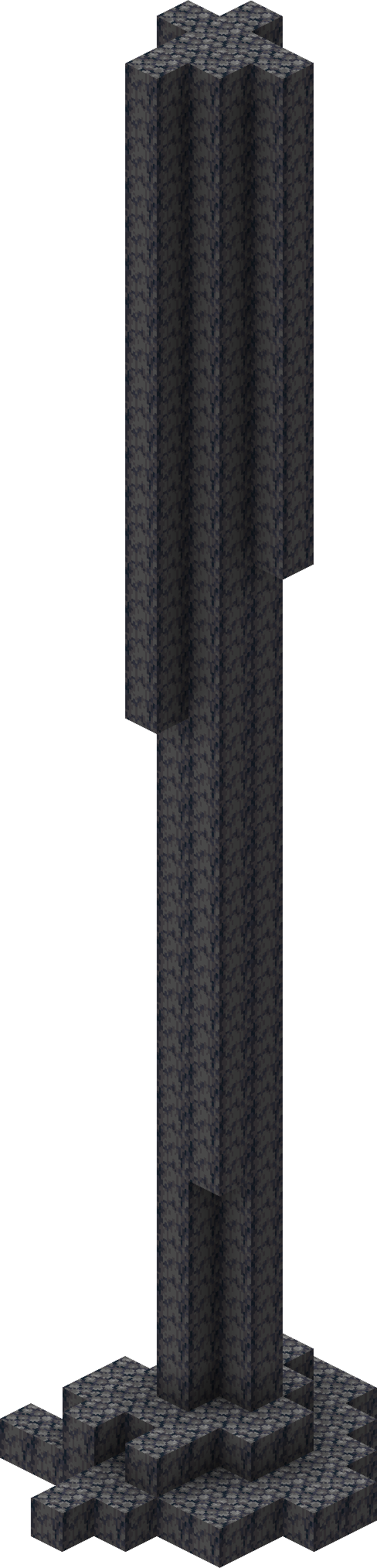 Basalt-pillar