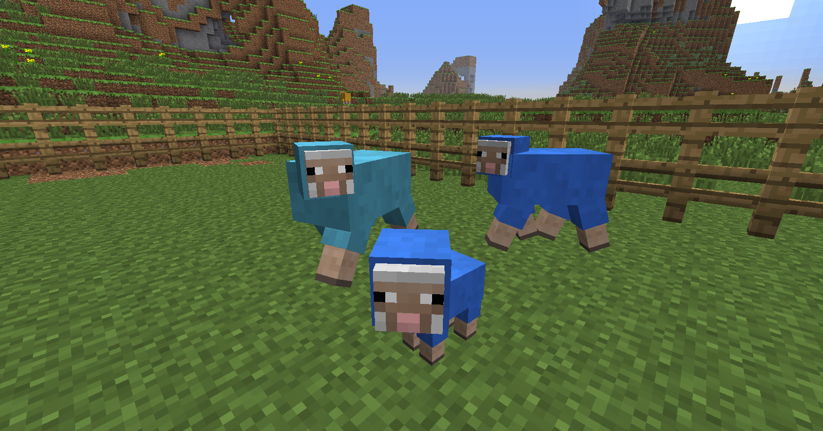 What is the title of this picture ? Sheep | Minecraft Wiki | FANDOM powered by Wikia