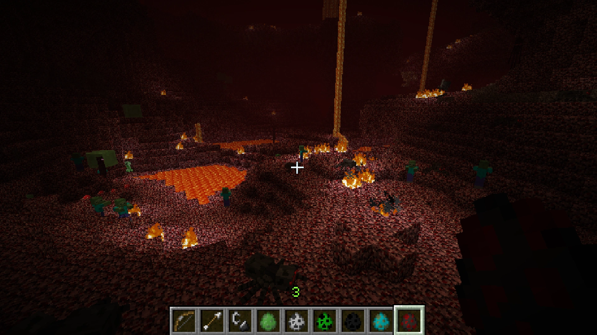 Image Nether With Overworld Mobs.png Minecraft Wiki FANDOM