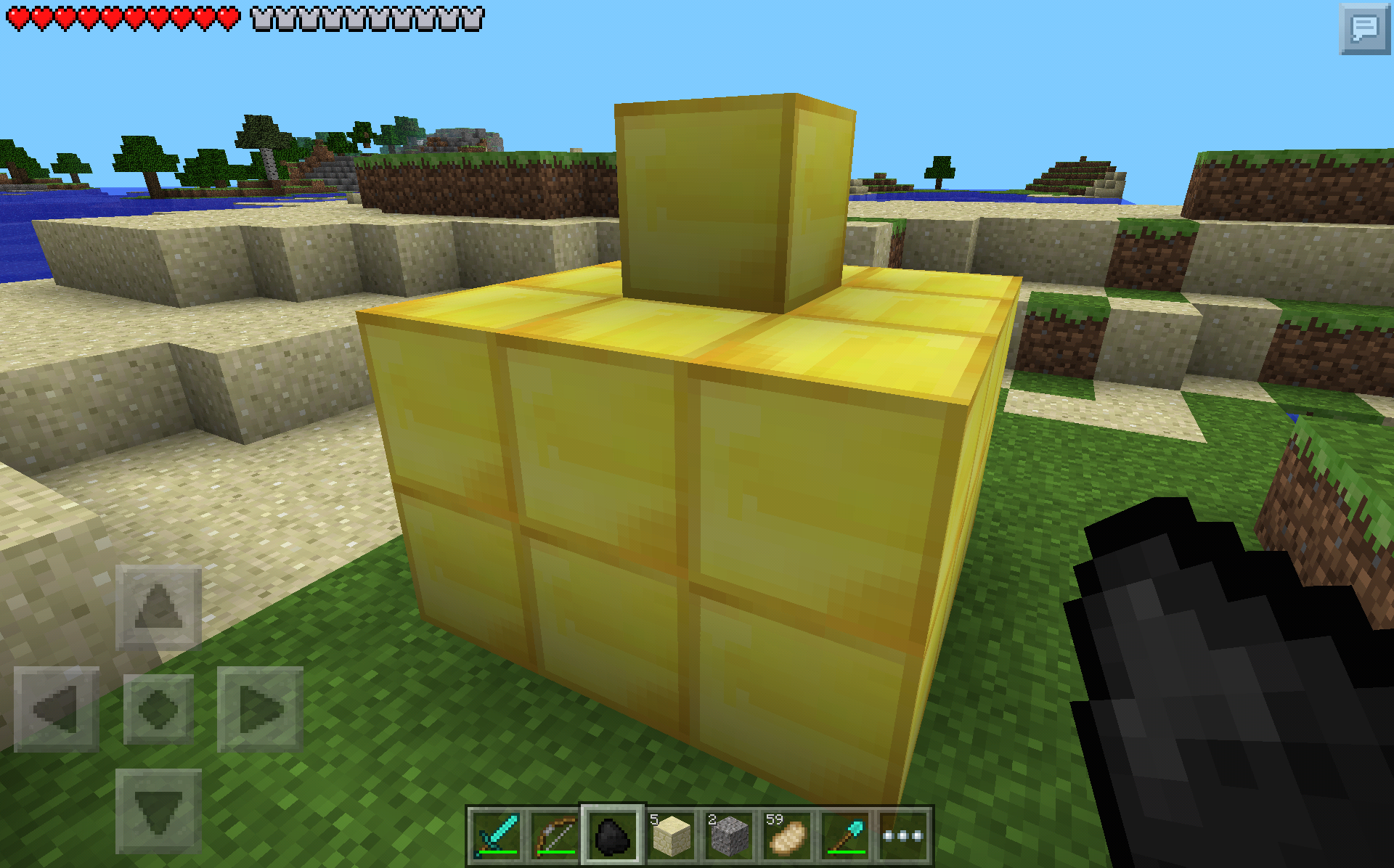 What is the title of this picture ? Block of Gold | Minecraft Wiki | FANDOM powered by Wikia