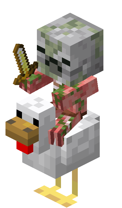 Download Pigman Jockey | Minecraft Wiki | Fandom