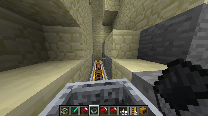 powering powered rails minecraft pe