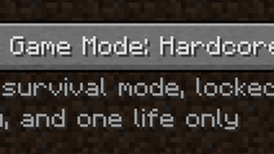 Hardcore Game Mode Minecraft Wiki Fandom