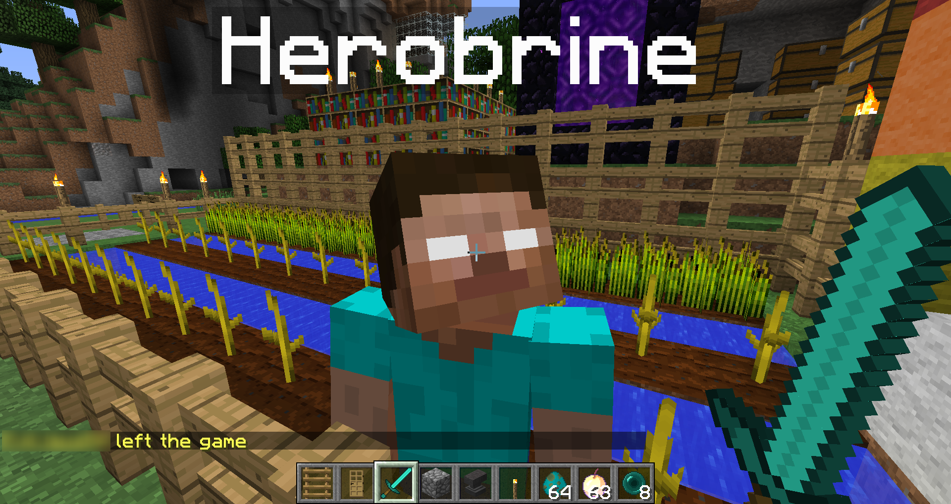 Only Real Herobrine Sighting? (ACCOUNT, NOT MOB 