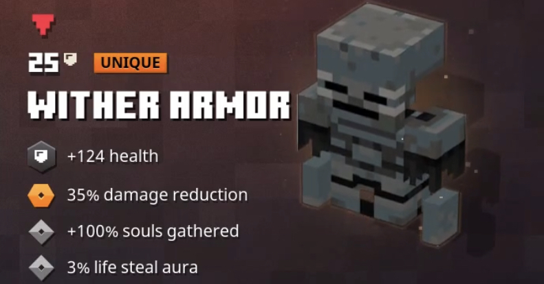 Wither Armor Minecraft Dungeons Wiki Fandom