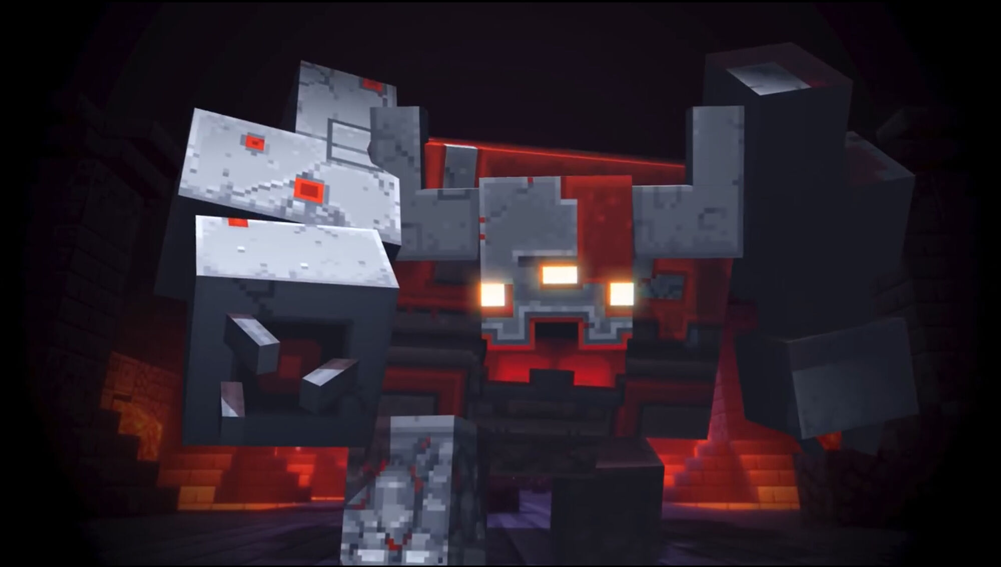 What is the title of this picture ? Redstone Monstrosity | Minecraft: Dungeons Wiki | Fandom