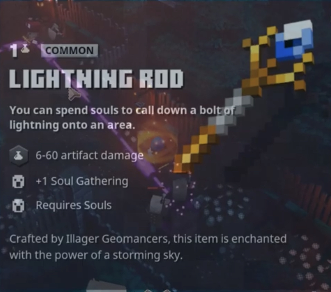 Lightning Rod Minecraft Dungeons Wiki Fandom