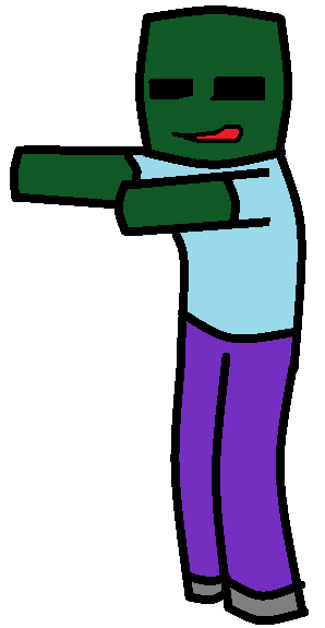 Image - Smiling Zombie.png | Minecraft Fanfictions Wiki | FANDOM