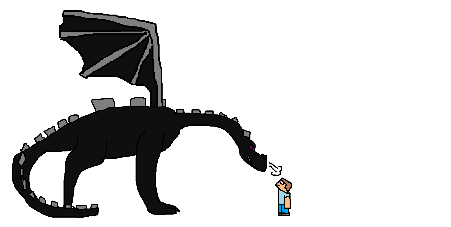 image ender dragon and stevepng minecraft fanfictions wiki